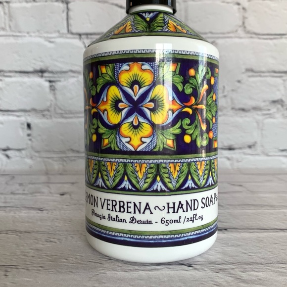 2️⃣✖️3️⃣4️⃣🌻H&B Co.Perugia Italian Deruta 🍋VERBENA 🖐Soap - Picture 2 of 3